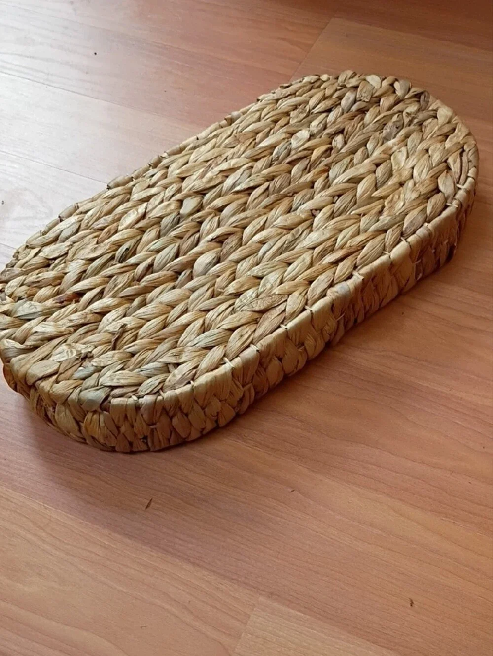 Natural Woven Seagrass Tray - Home Accents